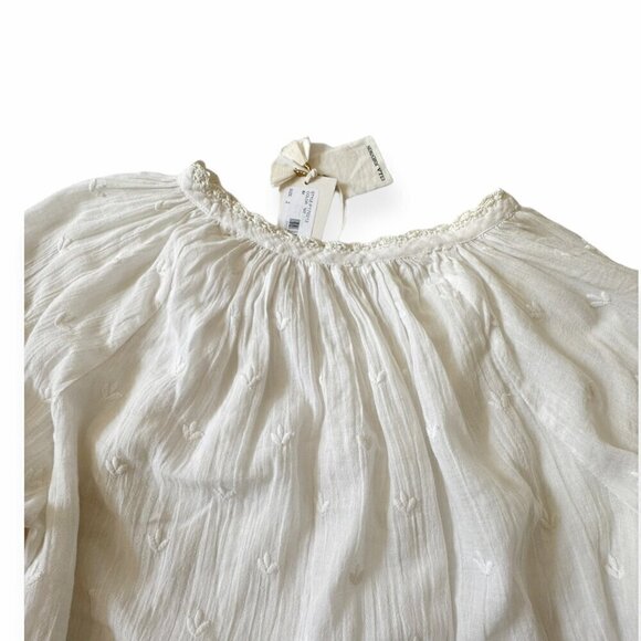 Ulla Johnson Nila Blouse in Natural, ‎ Size 2, New with tag - Picture 10 of 15